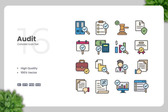 Audit Color Icons: A Modern Design Solution for Every Creative Need