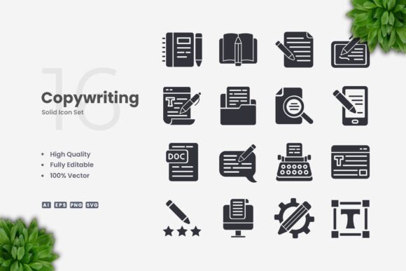 Copywriting Solid Icons: A Strategic Tool for Clear and Effective Visual Communication