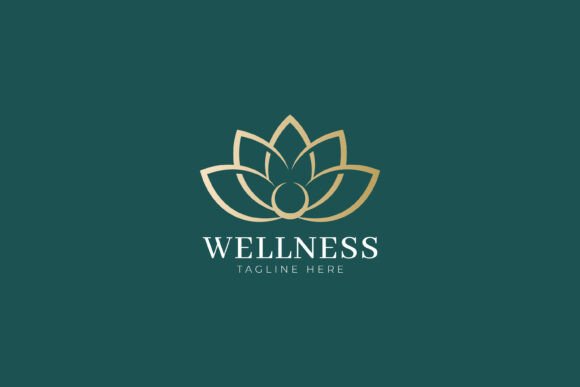 Elegant Wellness Logo Lotus Flower: A Symbol of Purity and Professionalism