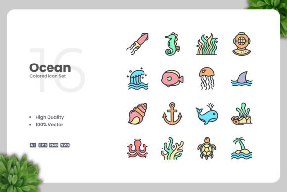 Exploring the Versatility of Ocean Color Icons